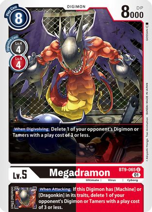 Megadramon (BT9-065) [X Record] - Deck Out Gaming