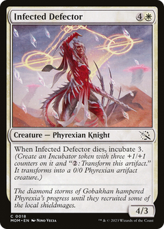 Infected Defector (18) [March of the Machine] foil - Deck Out Gaming