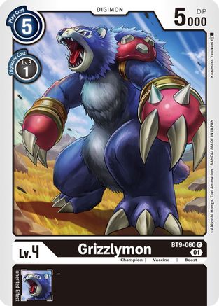 Grizzlymon (BT9-060) [X Record] - Deck Out Gaming