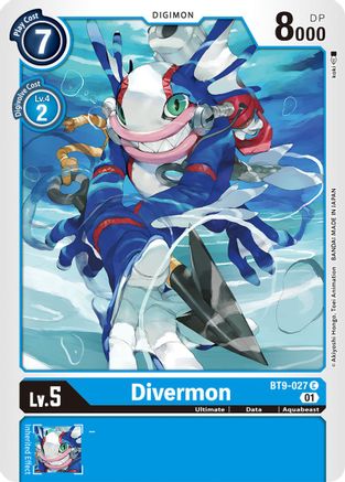 Divermon (BT9-027) [X Record] - Deck Out Gaming