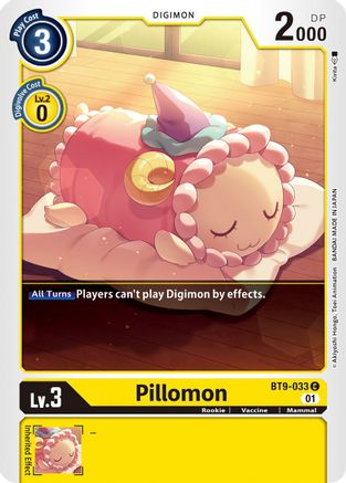 Pillomon (BT9-033) [X Record] - Deck Out Gaming