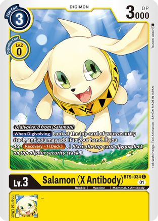 Salamon (X Antibody) (BT9-034) [X Record] - Deck Out Gaming