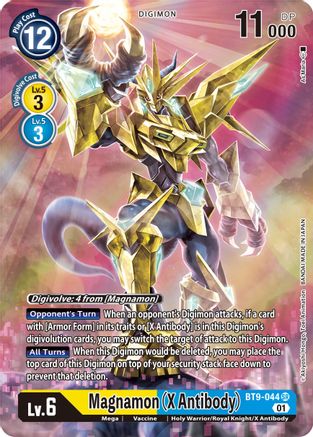 Magnamon (X Antibody) (Alternate Art) (BT9-044) [X Record] Foil - Deck Out Gaming