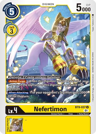 Nefertimon (BT9-037) [X Record] - Deck Out Gaming