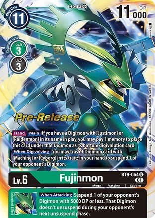 Fujinmon (BT9-054) [X Record Pre-Release Cards] Foil - Deck Out Gaming