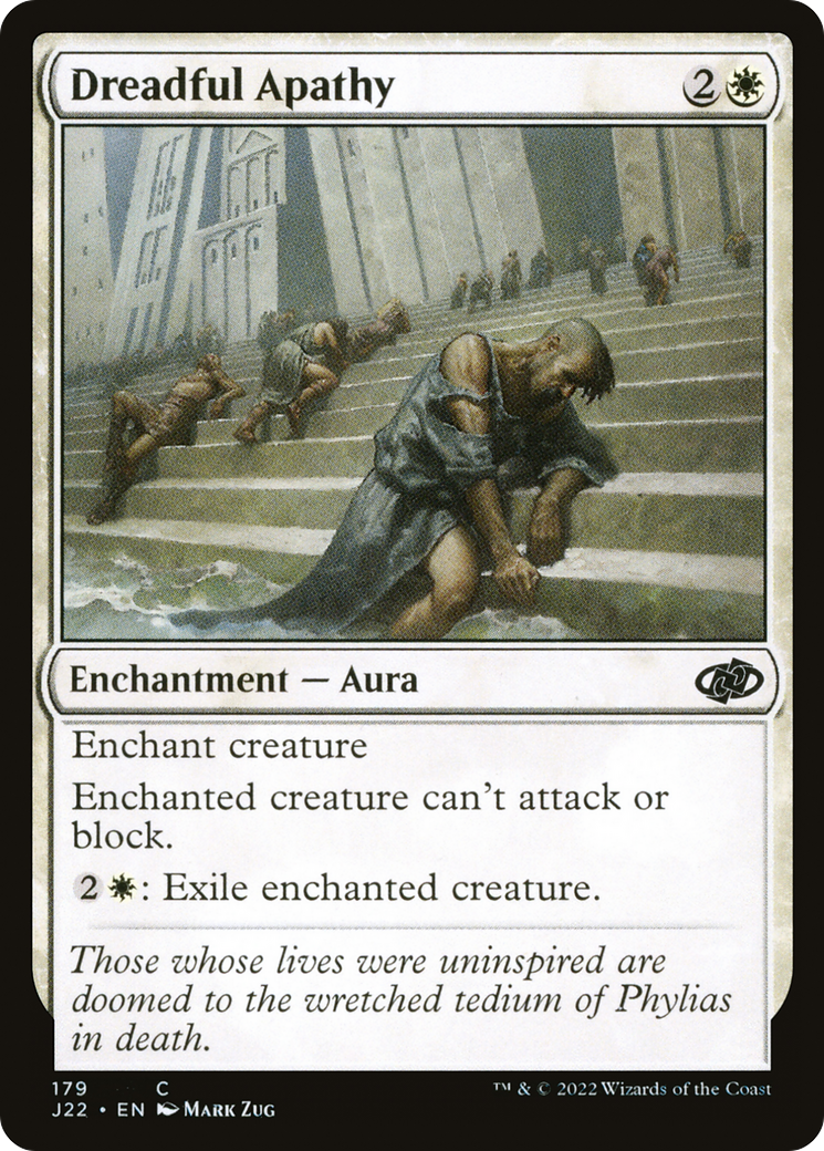 Dreadful Apathy (179) [Jumpstart 2022] - Deck Out Gaming