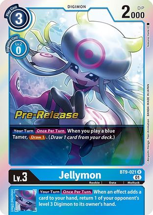 Jellymon (BT9-021) [X Record Pre-Release Cards] Foil - Deck Out Gaming