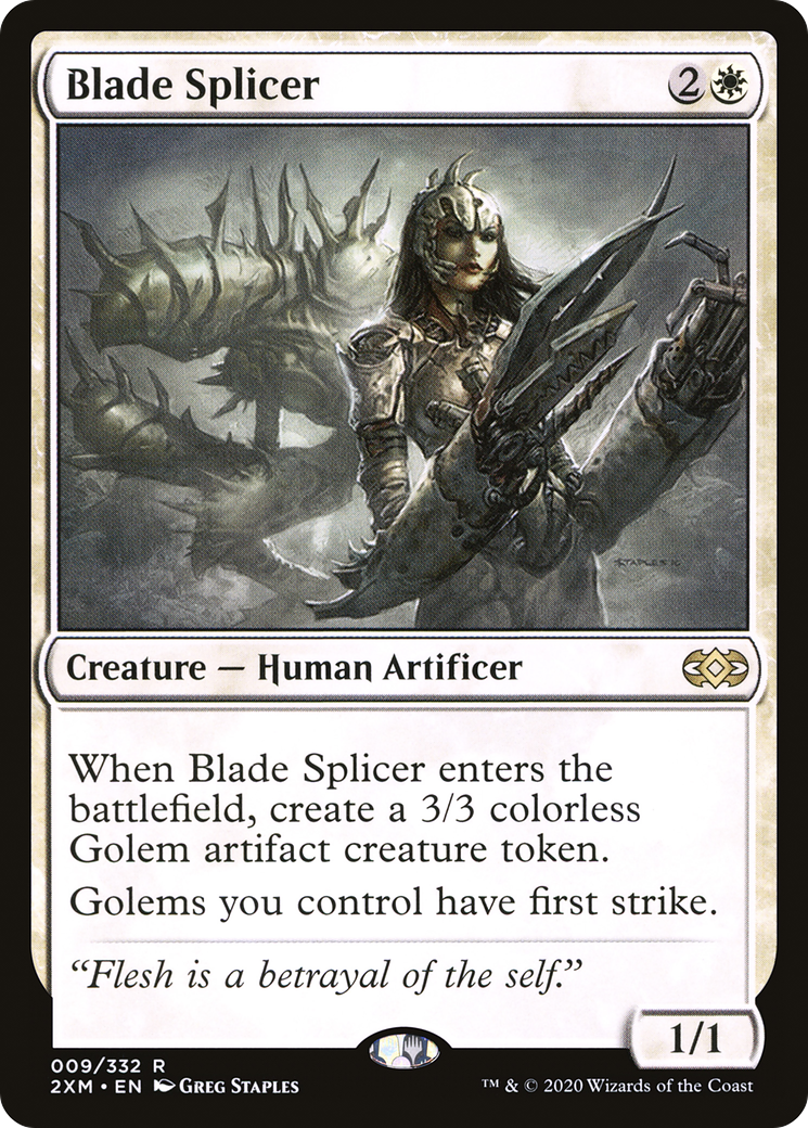 Blade Splicer (9) [Double Masters] foil - Deck Out Gaming