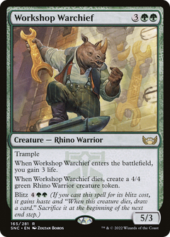 Workshop Warchief (165) [Streets of New Capenna] - Deck Out Gaming