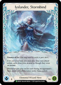 Iyslander, Stormbind - HER060 (HER060) [Flesh and Blood: Promo Cards] Cold Foil - Deck Out Gaming