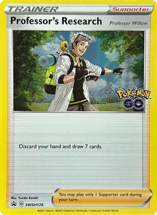 Professor's Research - SWSH178 (SWSH178) [SWSH: Sword & Shield Promo Cards] Holofoil - Deck Out Gaming