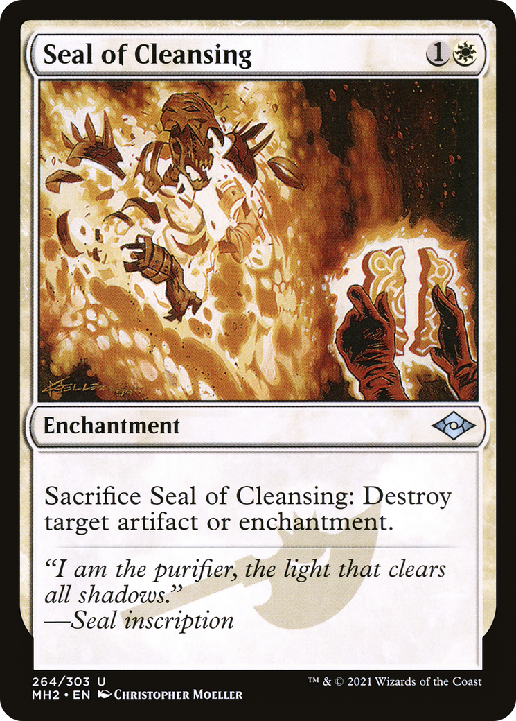 Seal of Cleansing (264) [Modern Horizons 2] foil - Deck Out Gaming