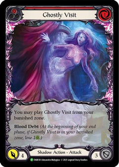 Ghostly Visit (Red) - FAB038 (FAB038) [Flesh and Blood: Promo Cards] Rainbow Foil - Deck Out Gaming