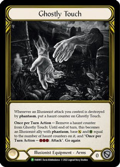 Ghostly Touch (Golden) - FAB085 (FAB085) [Flesh and Blood: Promo Cards] Cold Foil - Deck Out Gaming