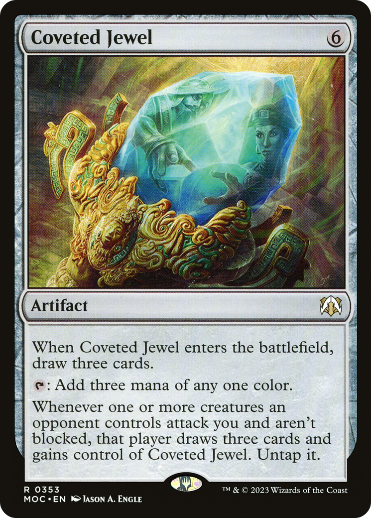 Coveted Jewel (353) [March of the Machine Commander] - Deck Out Gaming