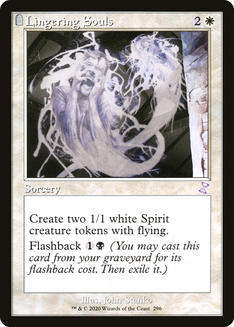 Lingering Souls (296) [Time Spiral: Remastered] foil - Deck Out Gaming