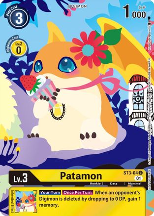 Patamon (Tamer's Card Set 2 Floral Fun) (ST3-04) [Starter Deck 03: Heaven's Yellow] - Deck Out Gaming