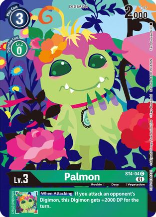 Palmon (Tamer's Card Set 2 Floral Fun) (ST4-04) [Starter Deck 04: Giga Green] - Deck Out Gaming