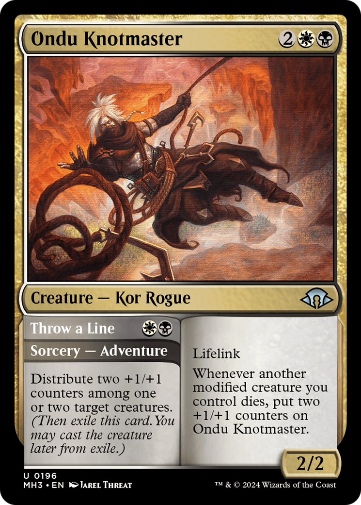 Ondu Knotmaster (196) [Modern Horizons 3] - Deck Out Gaming