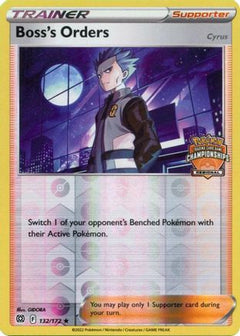 Boss's Orders - 132/172 (Regional Championships) (132) [League & Championship Cards] Reverse Holofoil - Deck Out Gaming