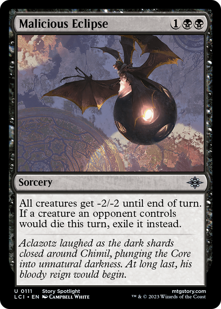 Malicious Eclipse (111) [The Lost Caverns of Ixalan] - Deck Out Gaming