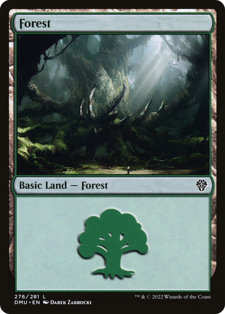 Forest (276) (276) [Dominaria United] foil - Deck Out Gaming