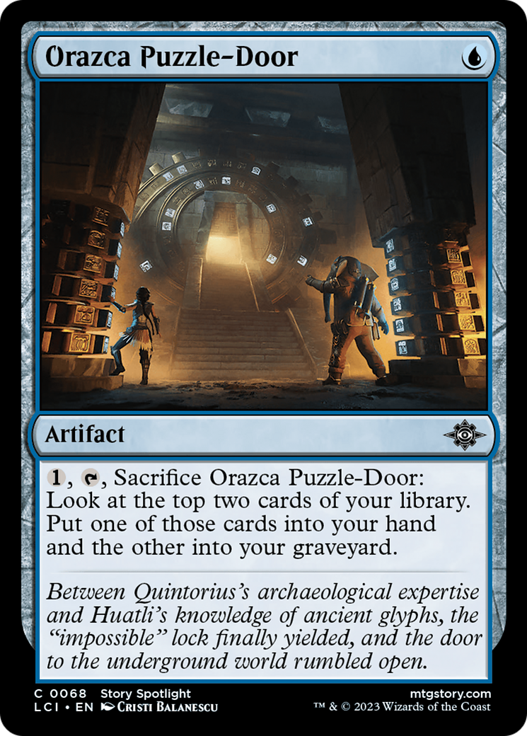 Orazca Puzzle-Door (68) [The Lost Caverns of Ixalan] - Deck Out Gaming