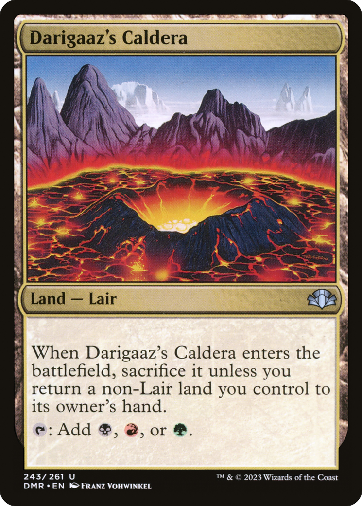 Darigaaz's Caldera (243) [Dominaria Remastered] - Deck Out Gaming