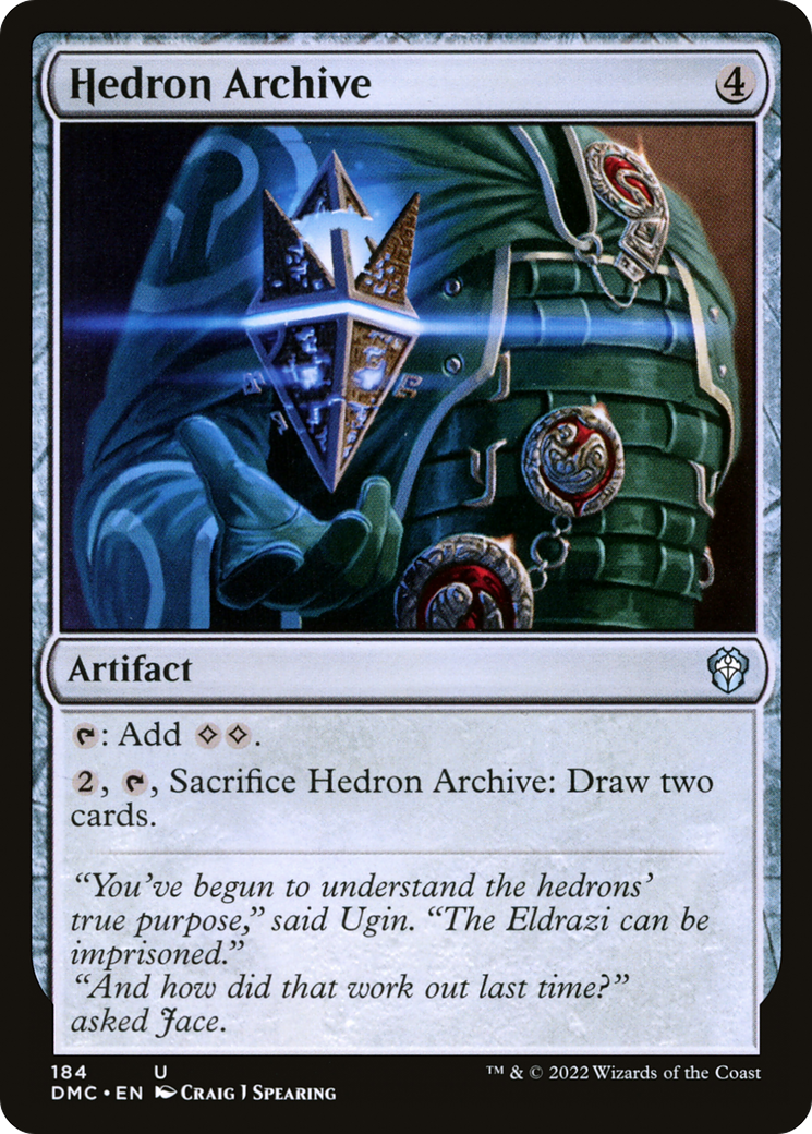 Hedron Archive (184) [Dominaria United Commander] - Deck Out Gaming
