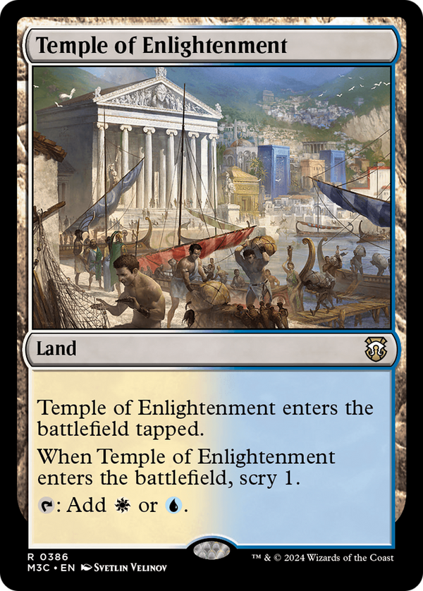 Temple of Enlightenment (386) [Modern Horizons 3 Commander] - Deck Out Gaming