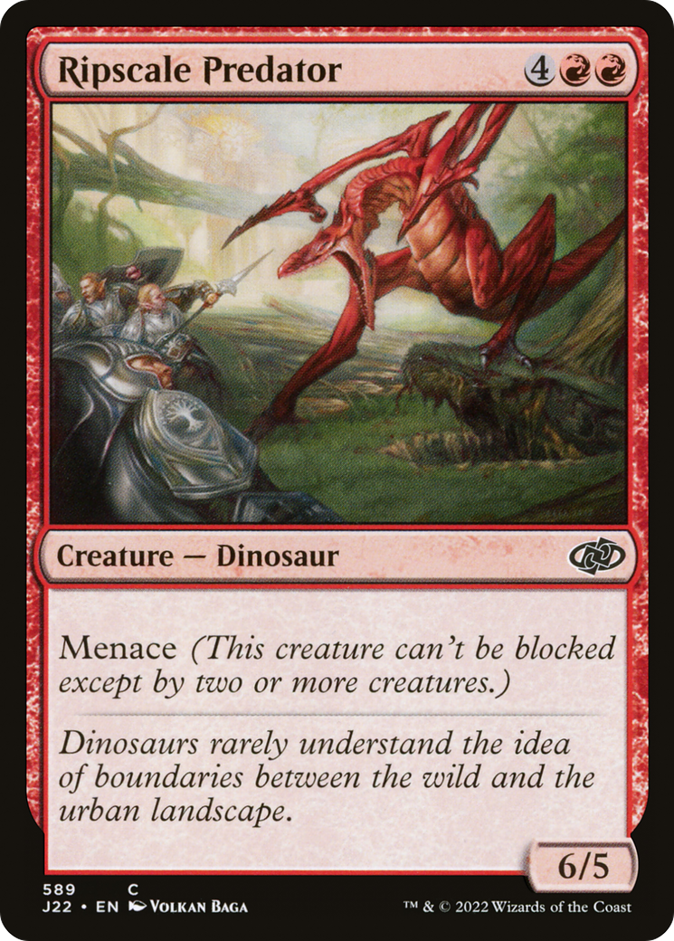 Ripscale Predator (589) [Jumpstart 2022] - Deck Out Gaming