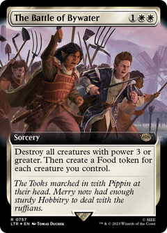 The Battle of Bywater (Extended Art) (Surge Foil) (757) [The Lord of the Rings: Tales of Middle-earth] foil - Deck Out Gaming