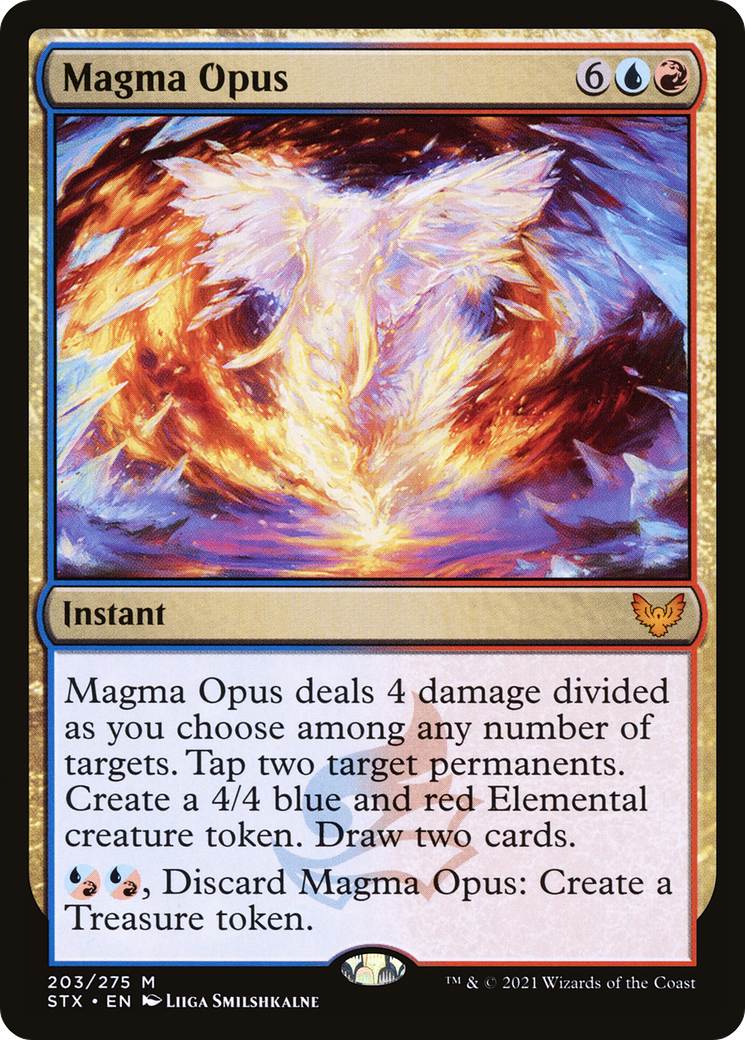 Magma Opus (203) [Strixhaven: School of Mages] foil - Deck Out Gaming