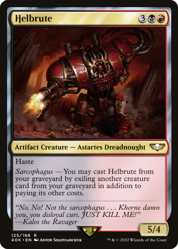 Helbrute (125) [Universes Beyond: Warhammer 40,000] - Deck Out Gaming