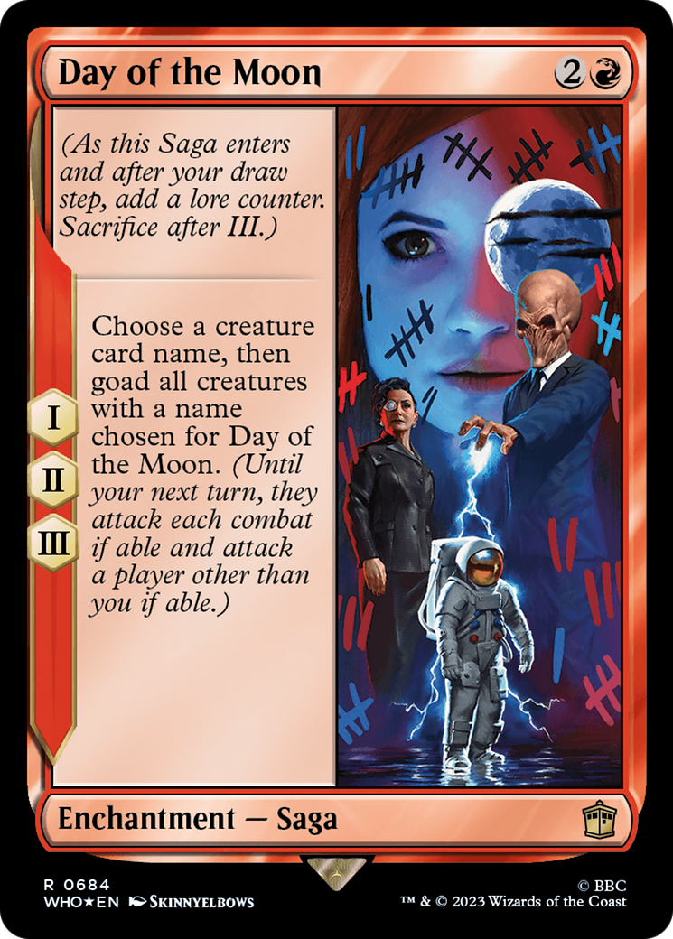 Day of the Moon (Surge Foil) (684) [Doctor Who] foil - Deck Out Gaming