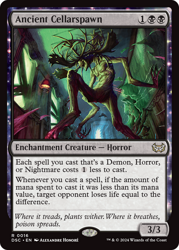 Ancient Cellarspawn (16) [Duskmourn: House of Horror Commander] - Deck Out Gaming