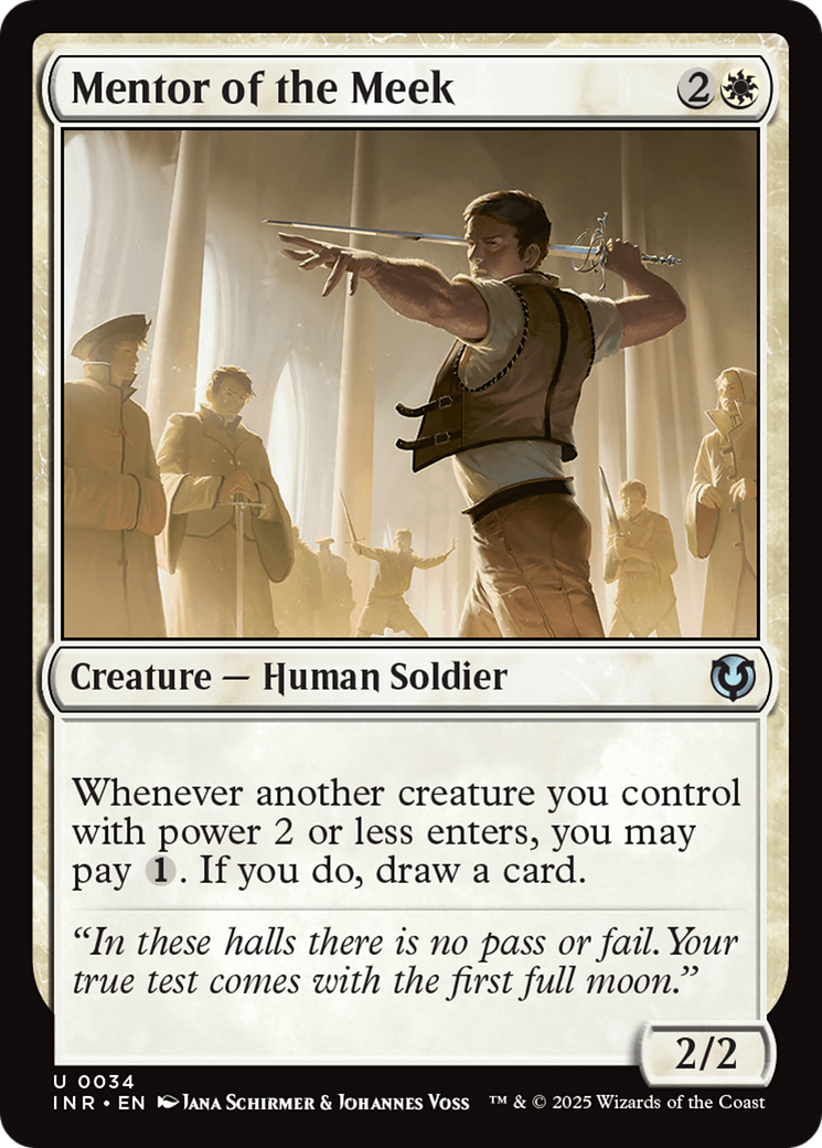 Mentor of the Meek (34) [Innistrad Remastered] - Deck Out Gaming