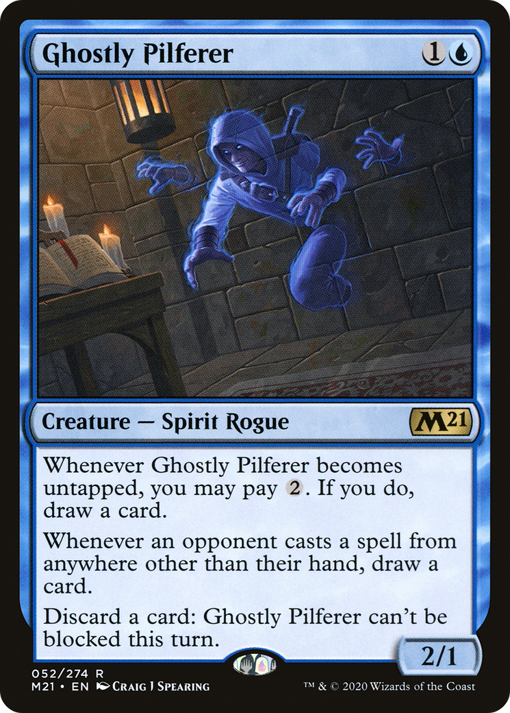 Ghostly Pilferer (52) [Core Set 2021] - Deck Out Gaming