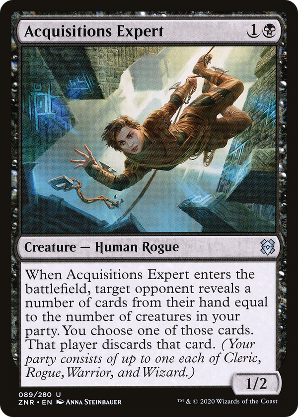 Acquisitions Expert (89) [Zendikar Rising] - Deck Out Gaming