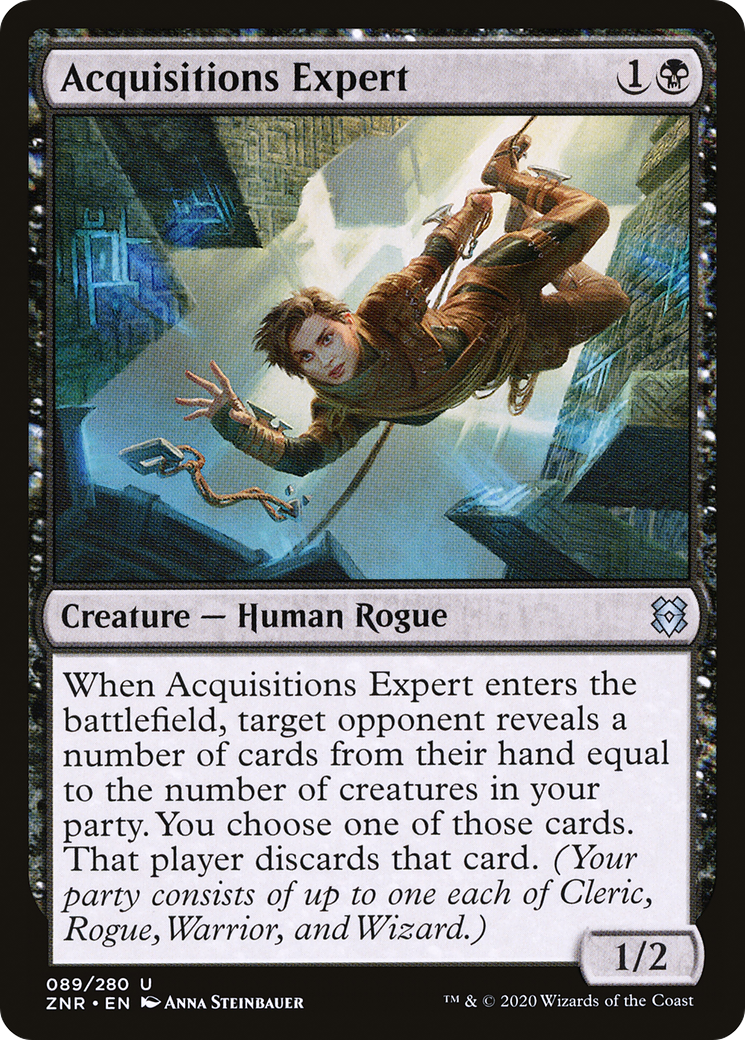 Acquisitions Expert (89) [Zendikar Rising] - Deck Out Gaming