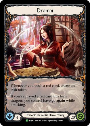 Dromai - HER062 (HER062) [Flesh and Blood: Promo Cards] Cold Foil - Deck Out Gaming