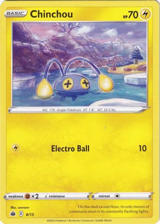 Chinchou - 8/15 (8) [McDonald's Promos 2022] - Deck Out Gaming