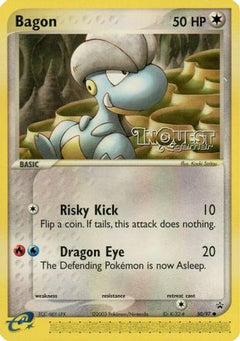 Bagon - 50/97 (InQuest Gamer) (50) [Nintendo Promos] - Deck Out Gaming