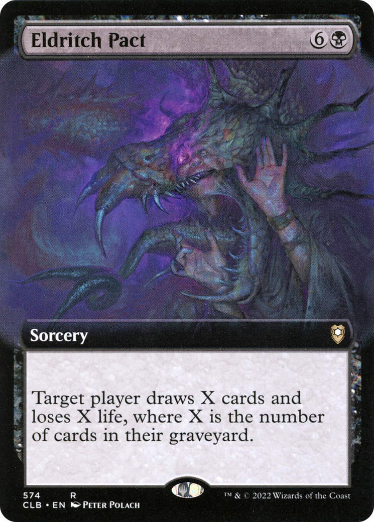 Eldritch Pact (Extended Art) (574) [Commander Legends: Battle for Baldur's Gate] - Deck Out Gaming