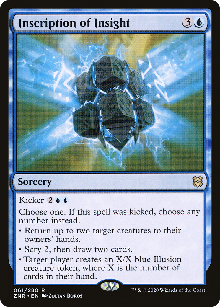 Inscription of Insight (61) [Zendikar Rising] - Deck Out Gaming