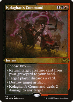 Kolaghan's Command (Foil Etched) (515) [Double Masters 2022] foil - Deck Out Gaming