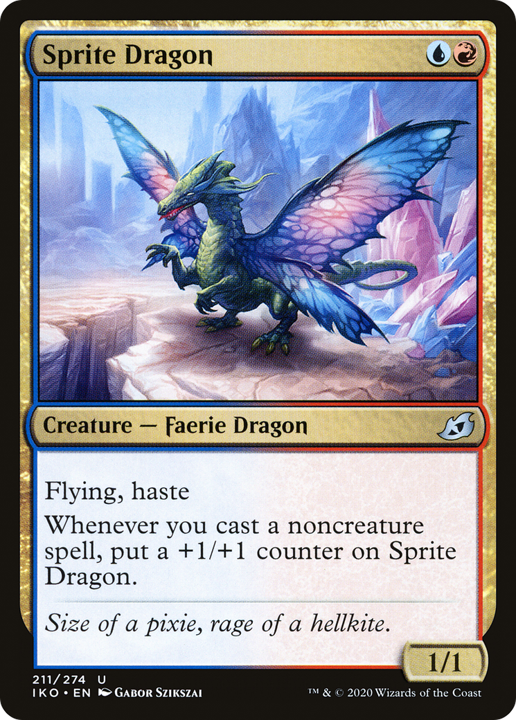 Sprite Dragon (211) [Ikoria: Lair of Behemoths] - Deck Out Gaming