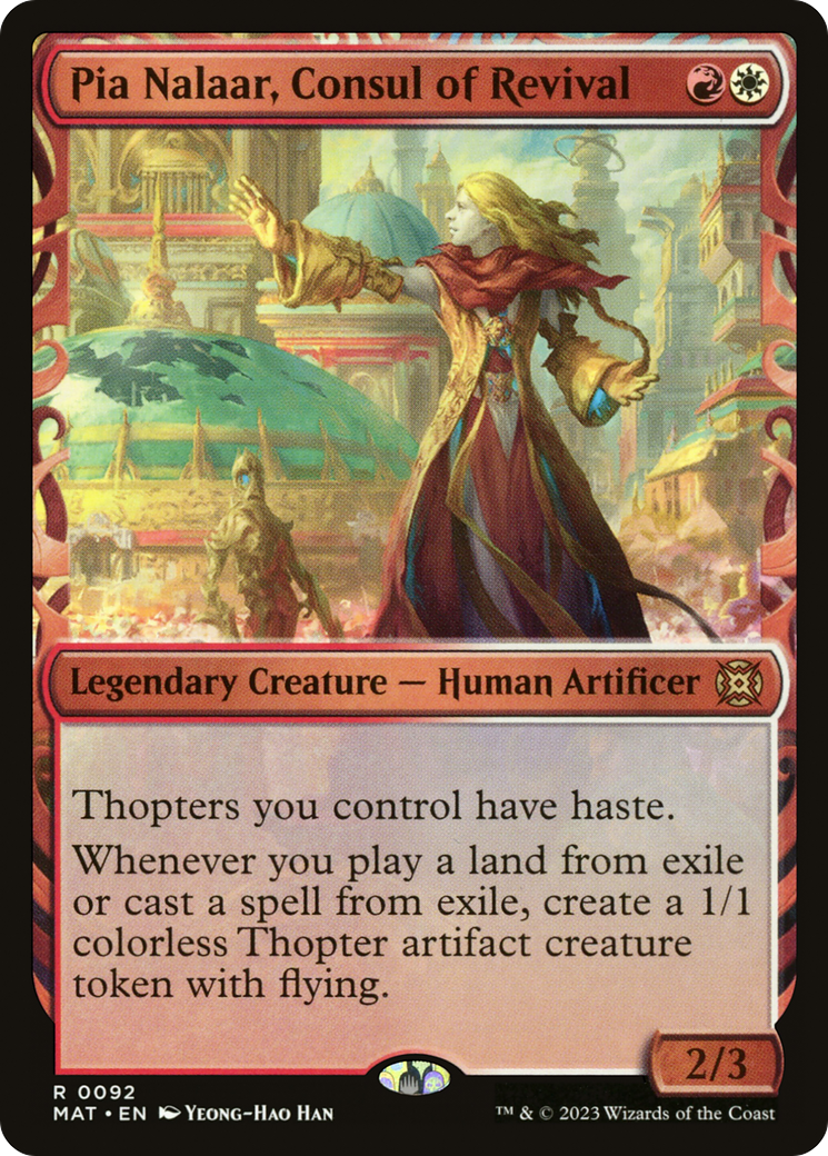 Pia Nalaar, Consul of Revival (Showcase) (92) [March of the Machine: The Aftermath] - Deck Out Gaming