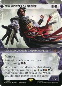 Ezio Auditore da Firenze (Showcase) (Textured Foil) (267) [Assassin's Creed] foil - Deck Out Gaming