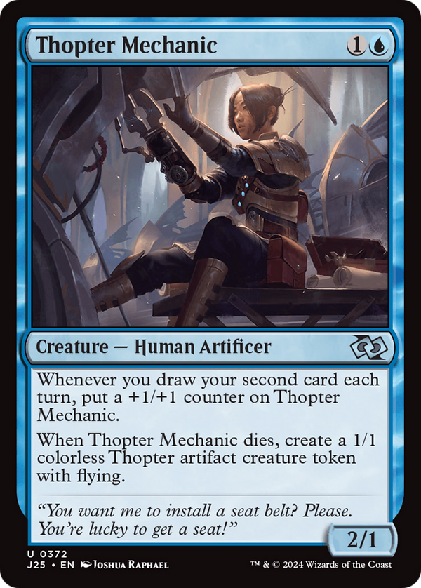 Thopter Mechanic (372) [Foundations Jumpstart] - Deck Out Gaming